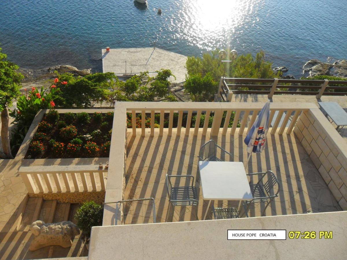 Selca  Beachfront House Pope B&B מראה חיצוני תמונה