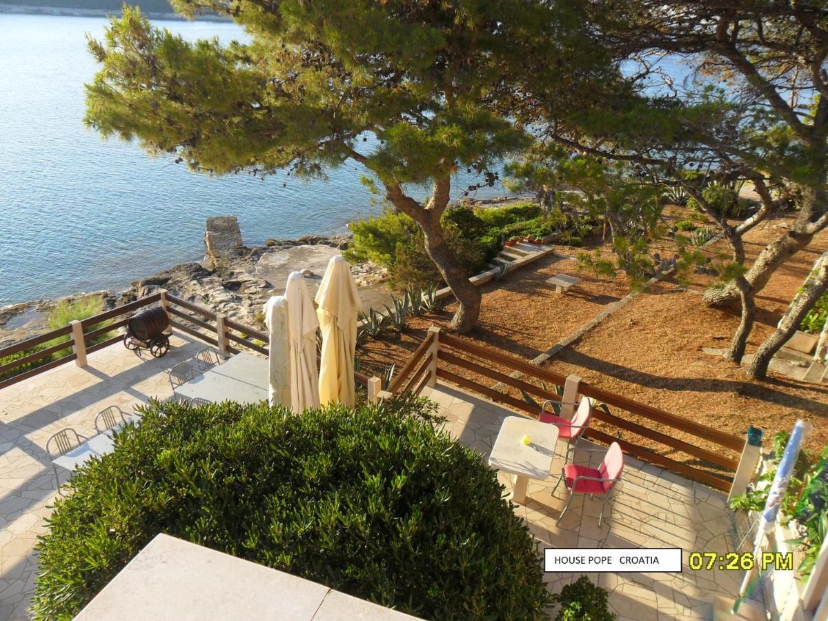 Selca  Beachfront House Pope B&B מראה חיצוני תמונה